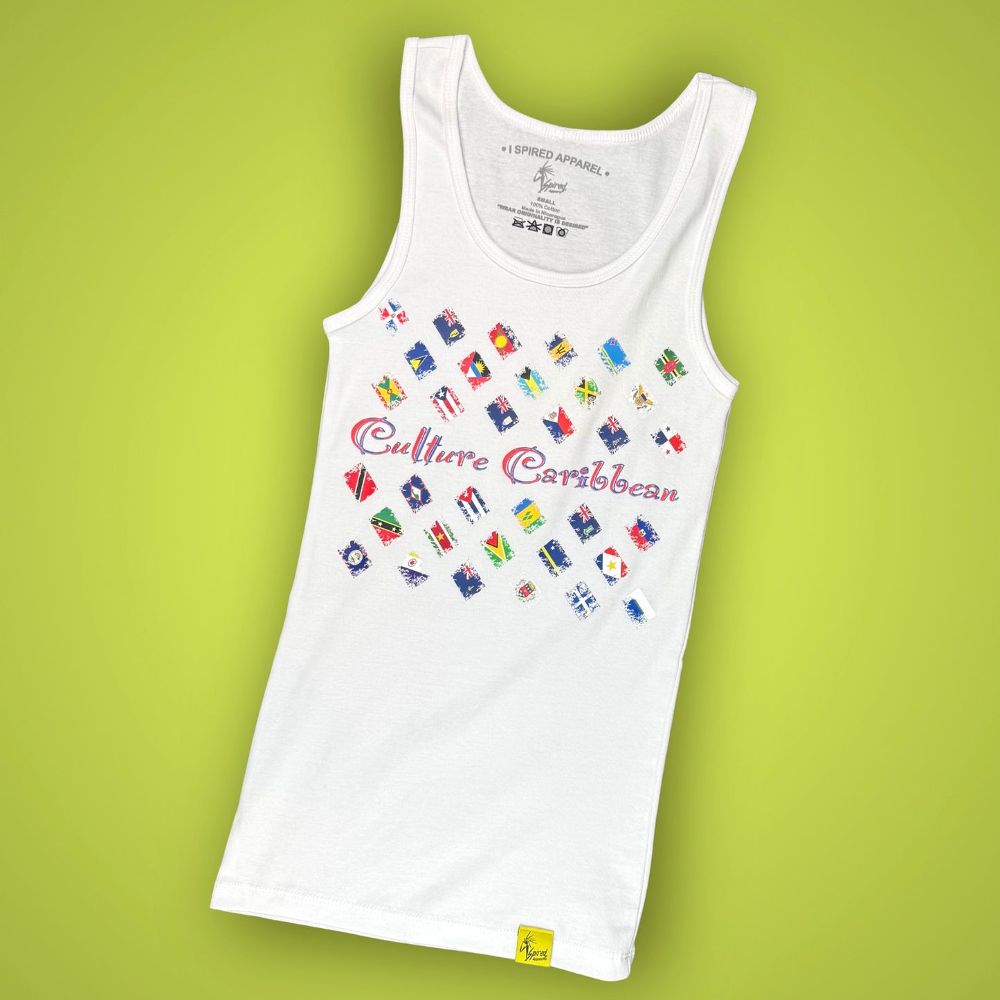 Culture Caribbean Women's Fitted Tank Tops