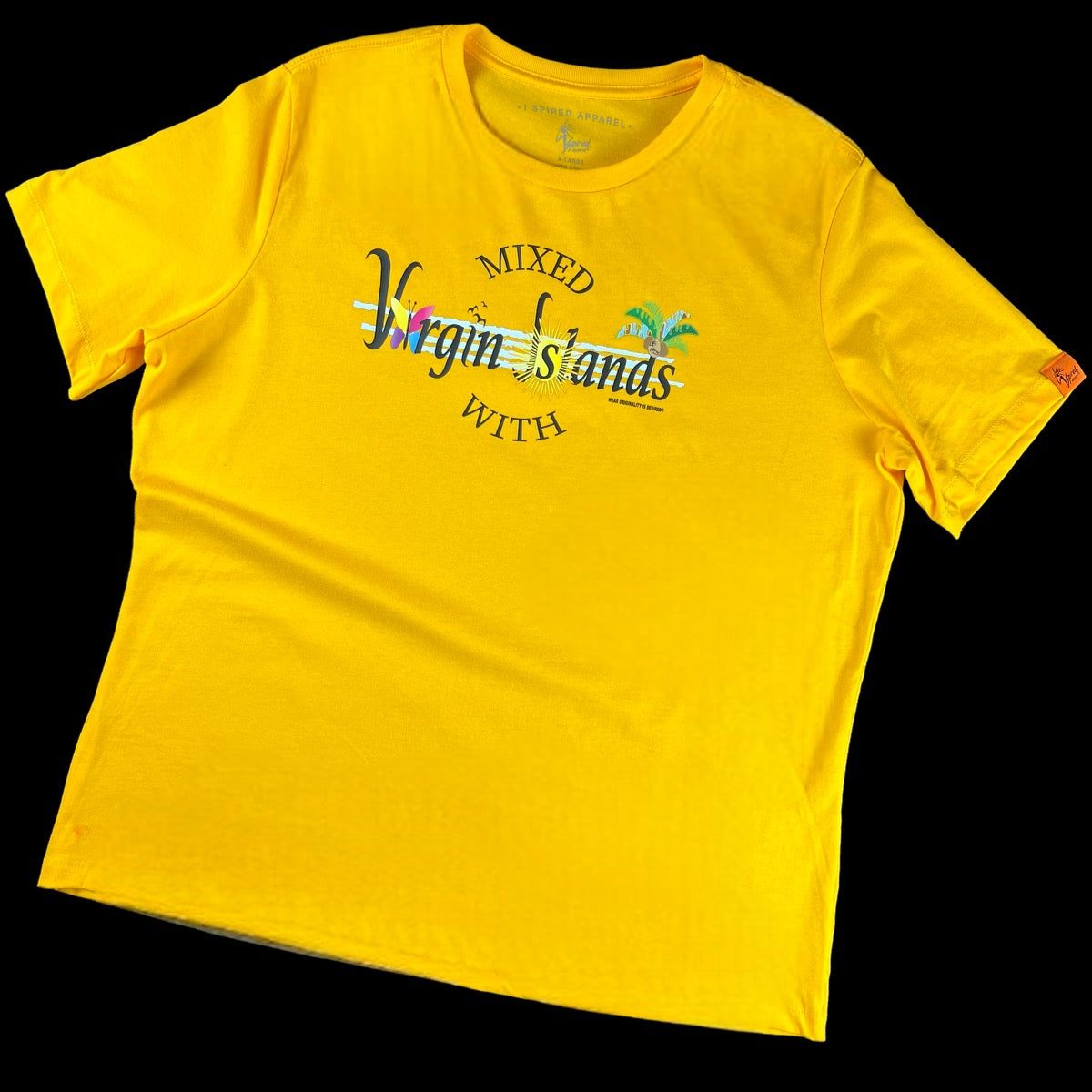 Mixed With Virgin Islands Women's T-Shirts