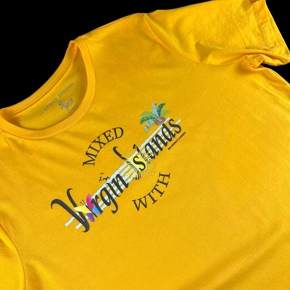 Mixed With Virgin Islands Women's T-Shirts