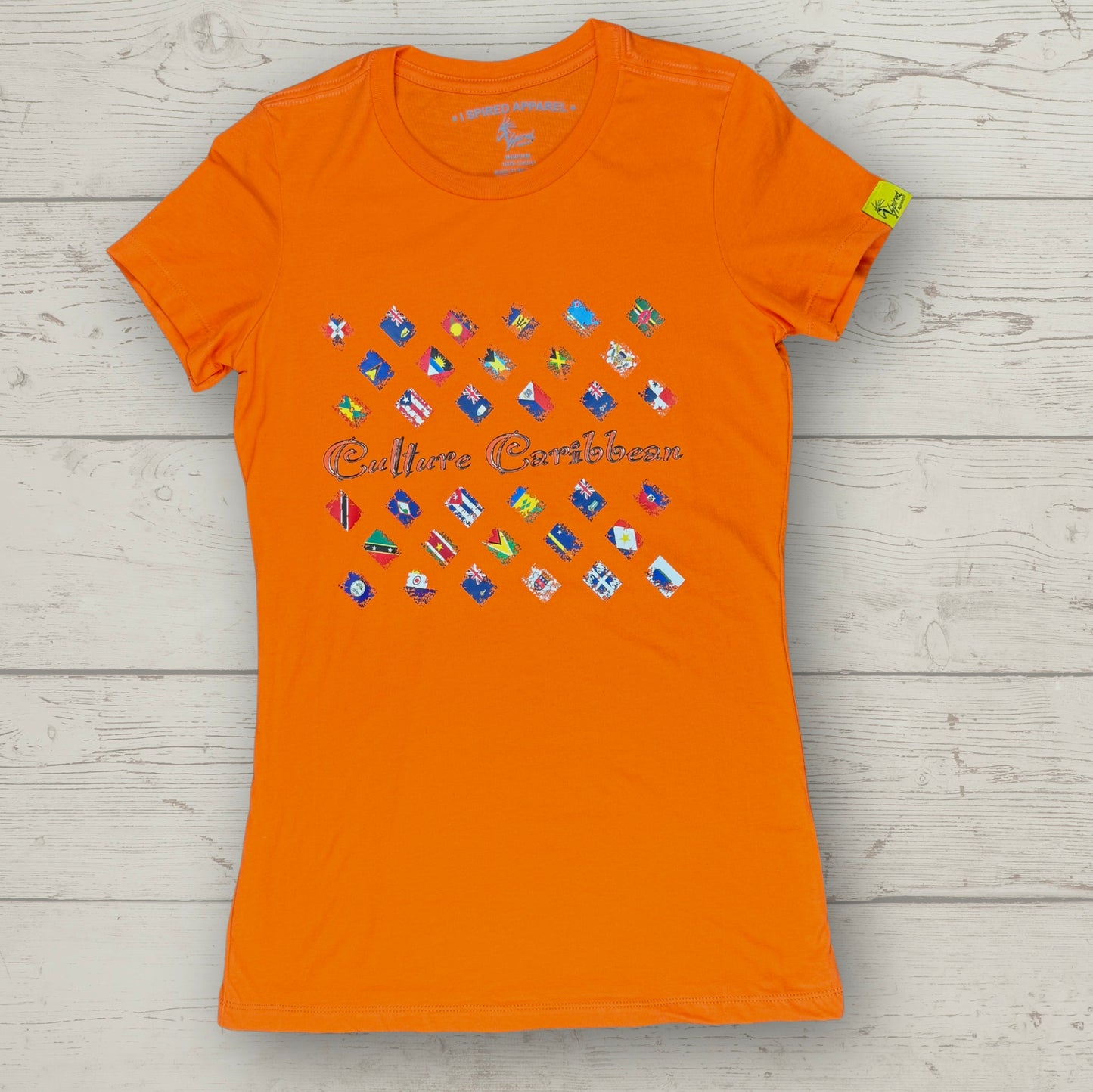 Culture Caribbean Women's Slim Fit T-Shirts