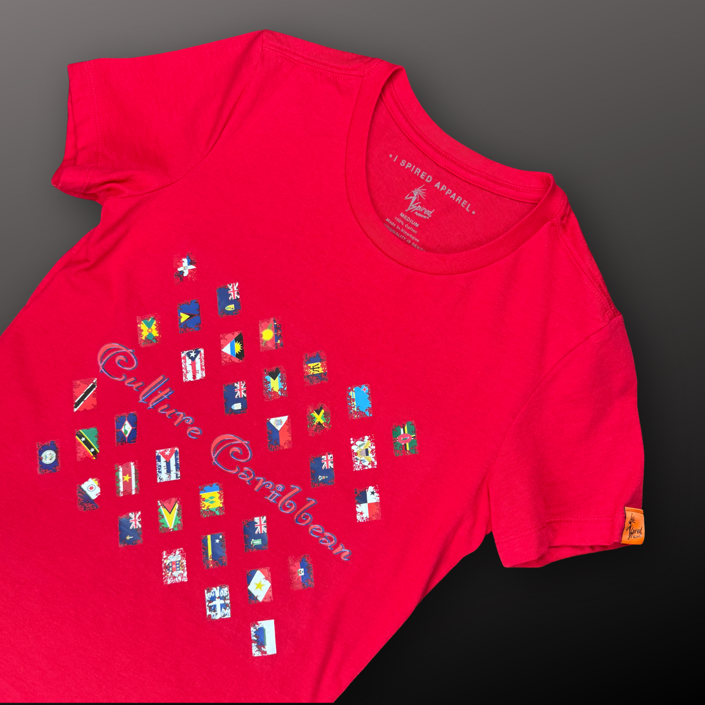 Culture Caribbean Women's Slim Fit T-Shirts