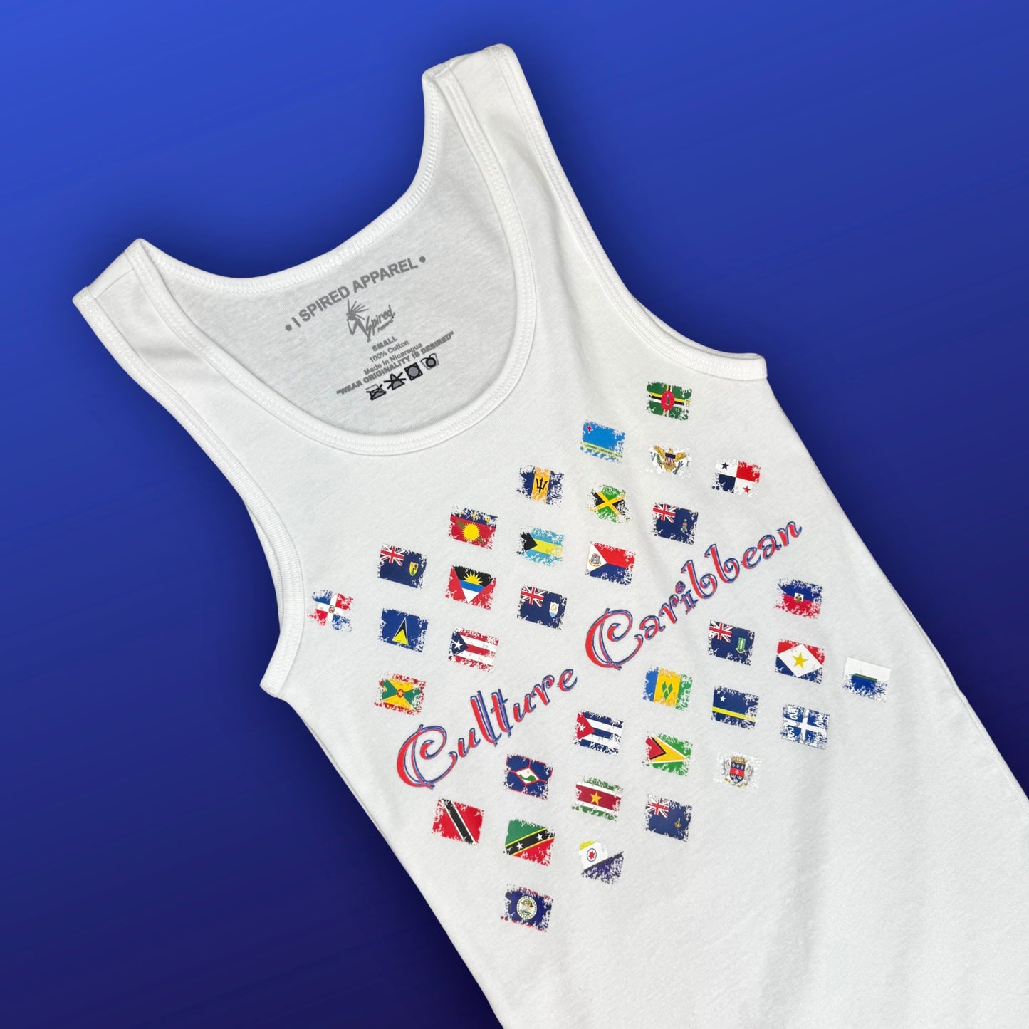 Culture Caribbean  Women's Fitted Tank Tops